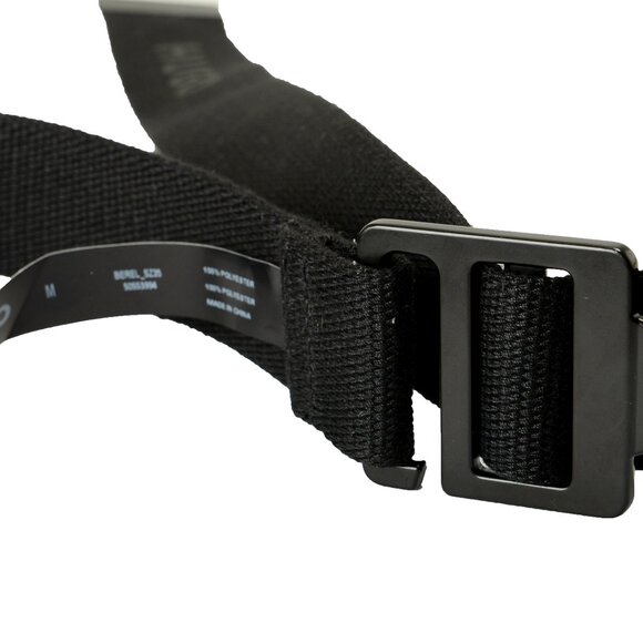 Hugo Boss "Berel_Sz35" Black Canvas Adjustable Belt US M IT 50 - Picture 3 of 3